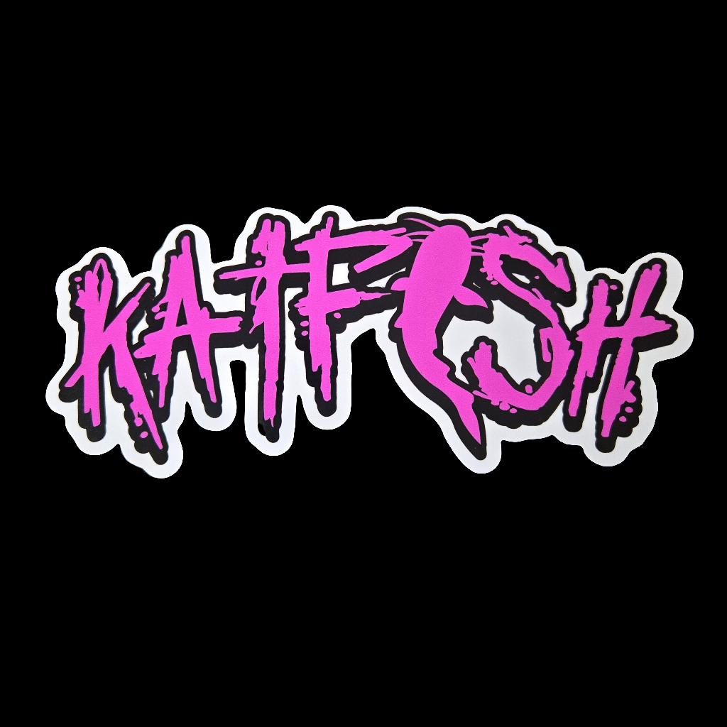 KATFISH Graffiti PINK Decal