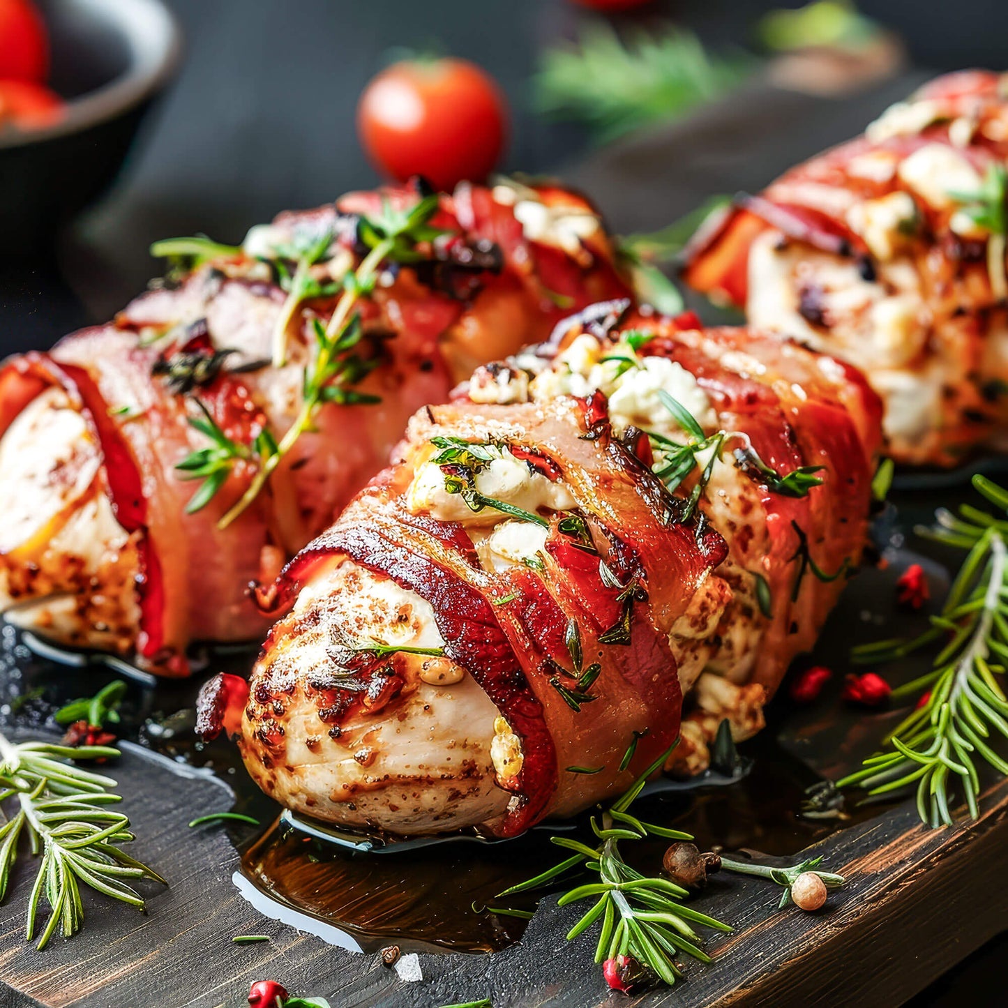 *Limited Drop* Bacon Wrapped Stuffed Chicken Breasts