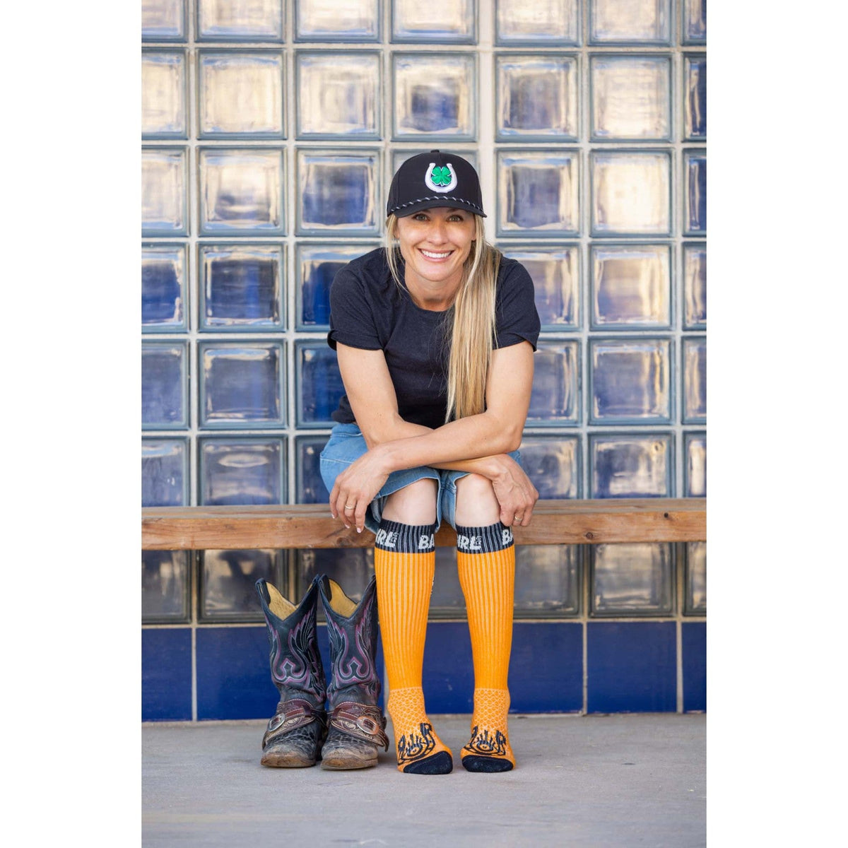 Bad Cowgirl Co. Cowgirls Needed Performance Boot Socks