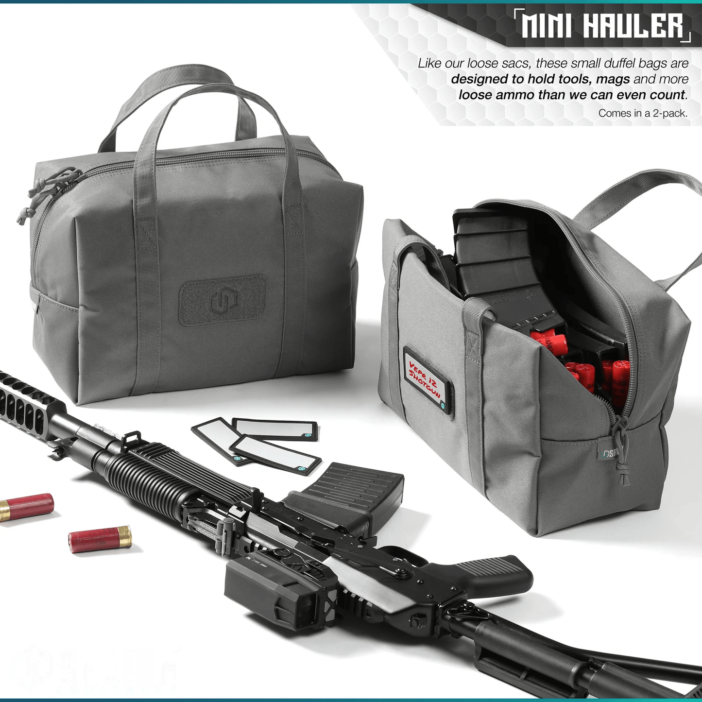 Mini Hauler Duffel Bag - 2 Pack