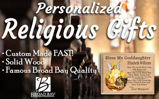 Baptism Gift for Godson or Goddaughter From Godparent for Godchild