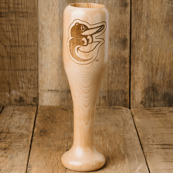 Baltimore Orioles Wined Up® | Baseball Bat Wine Mug Collective