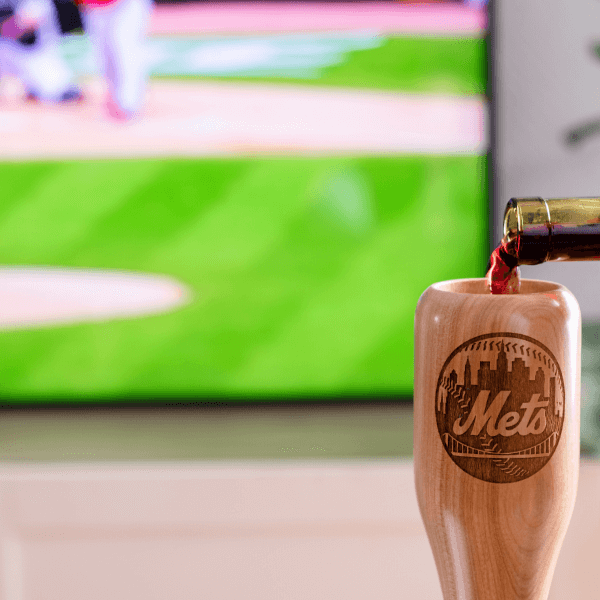 New York Mets Wined Up® | Baseball Bat Wine Mug