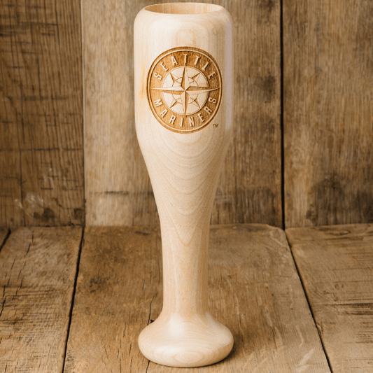 Seattle Mariners Wined Up® | Baseball Bat Wine Mug Collective