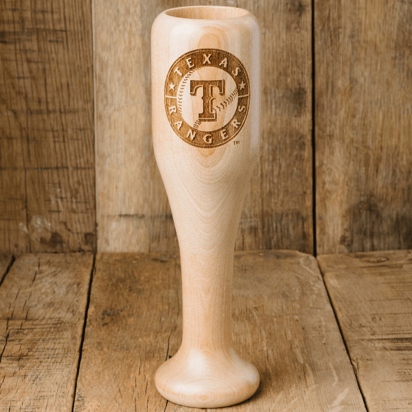 Texas Rangers Wined Up® | Baseball Bat Wine Mug Collective