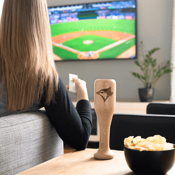 Toronto Blue Jays Bird Wined Up® | Baseball Bat Wine Mug