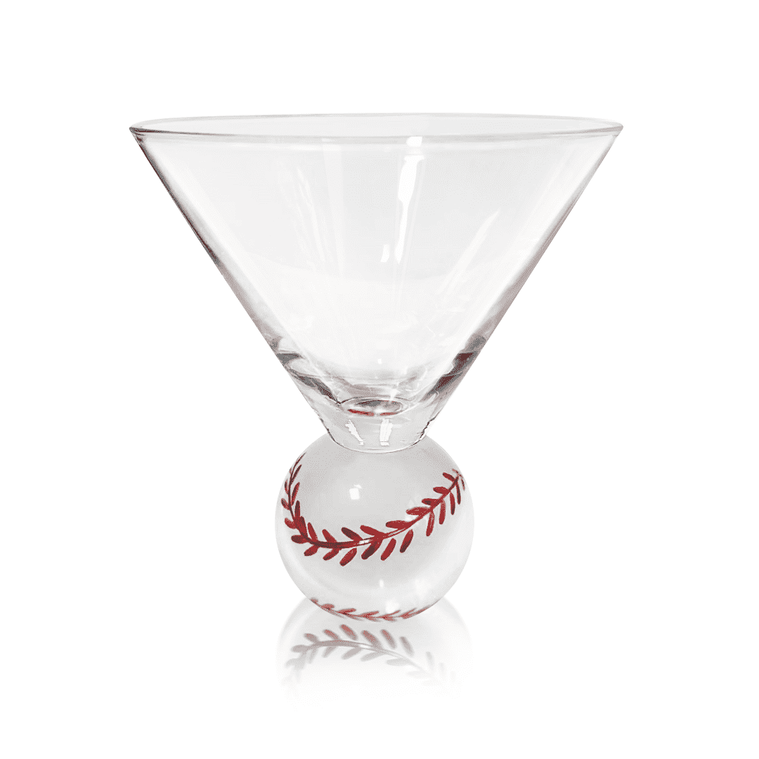 Baseball Martini Glasses