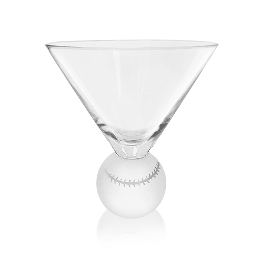 Baseball Martini Glasses