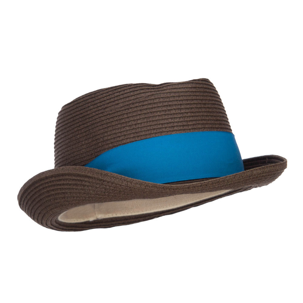 UPF 50+ Wide Band Braid Fedora