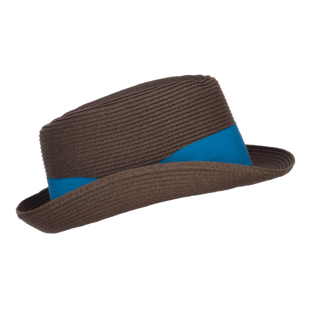 UPF 50+ Wide Band Braid Fedora