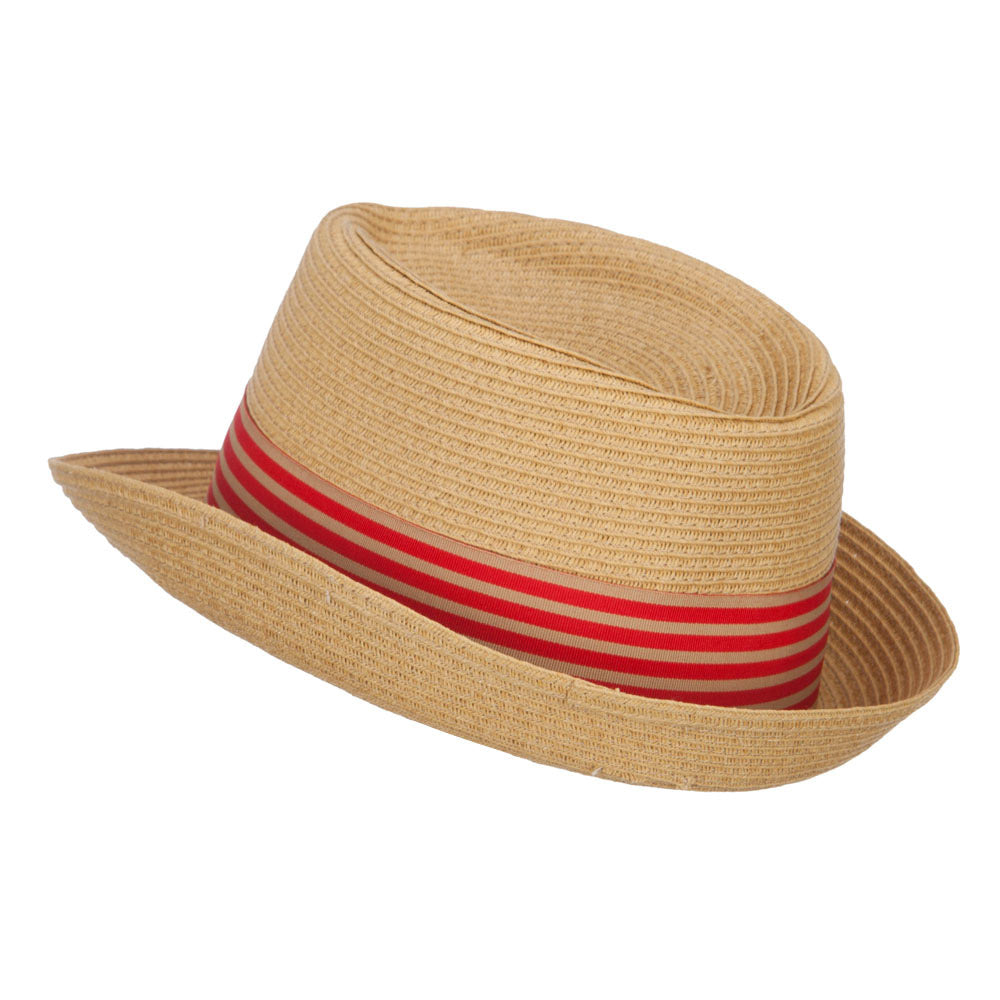 UPF 50+ Wide Band Braid Fedora