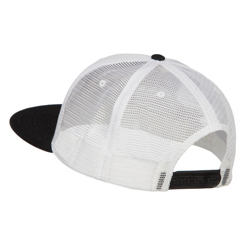 Big Size Premium Flat Bill Trucker Cap