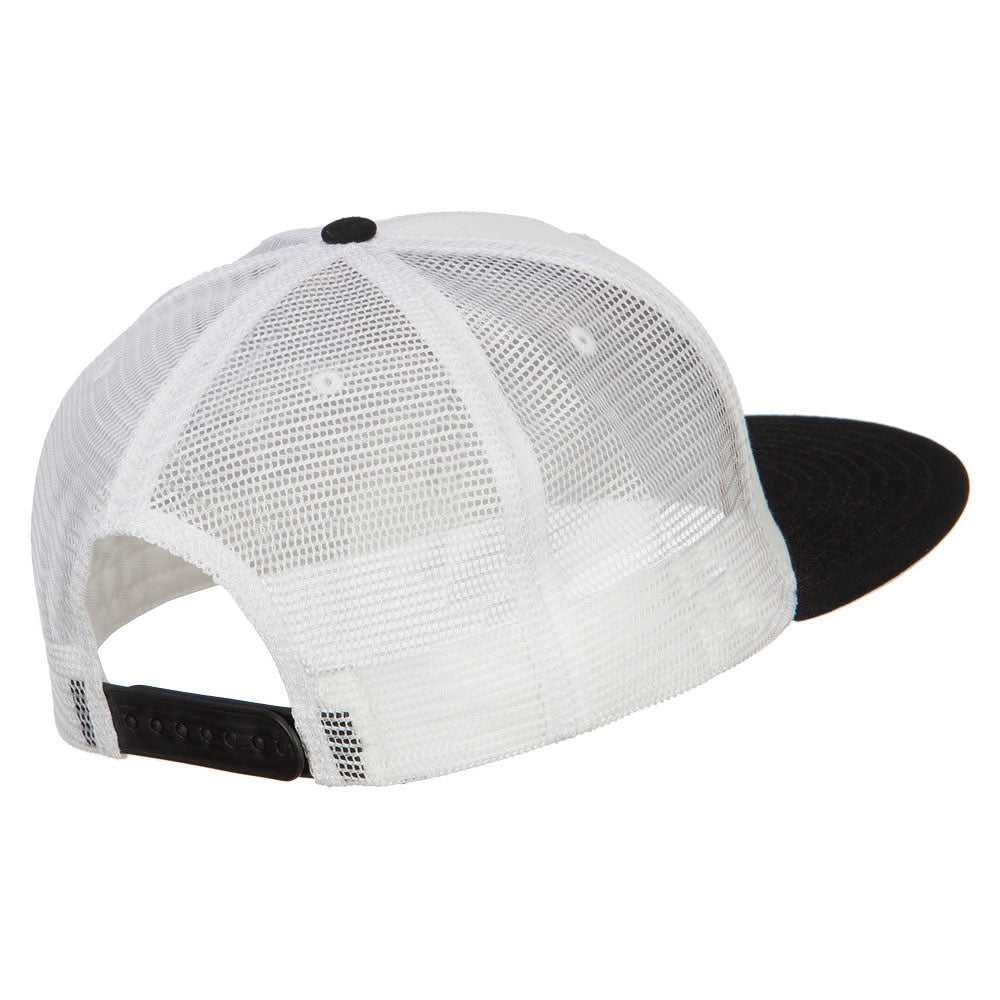 Big Size Premium Flat Bill Trucker Cap