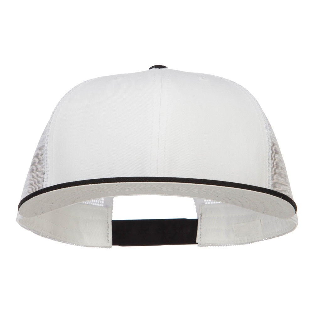 Big Size Premium Flat Bill Trucker Cap