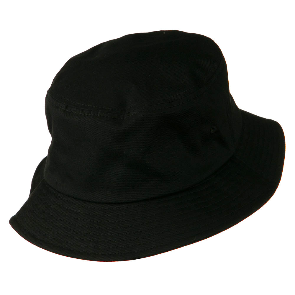 Big Size Cotton Blend Twill Bucket Hat