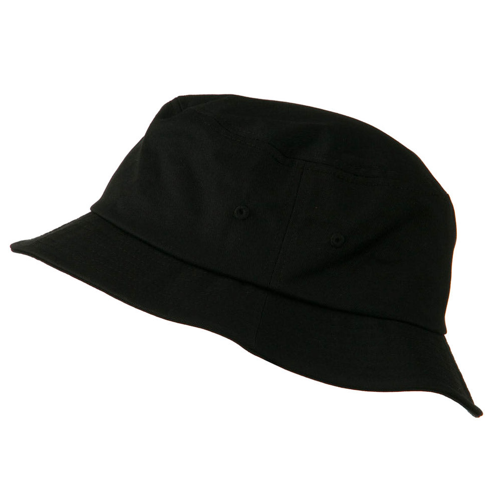 Big Size Cotton Blend Twill Bucket Hat