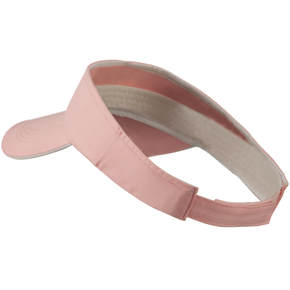 Brushed Cotton Sandwich Visor