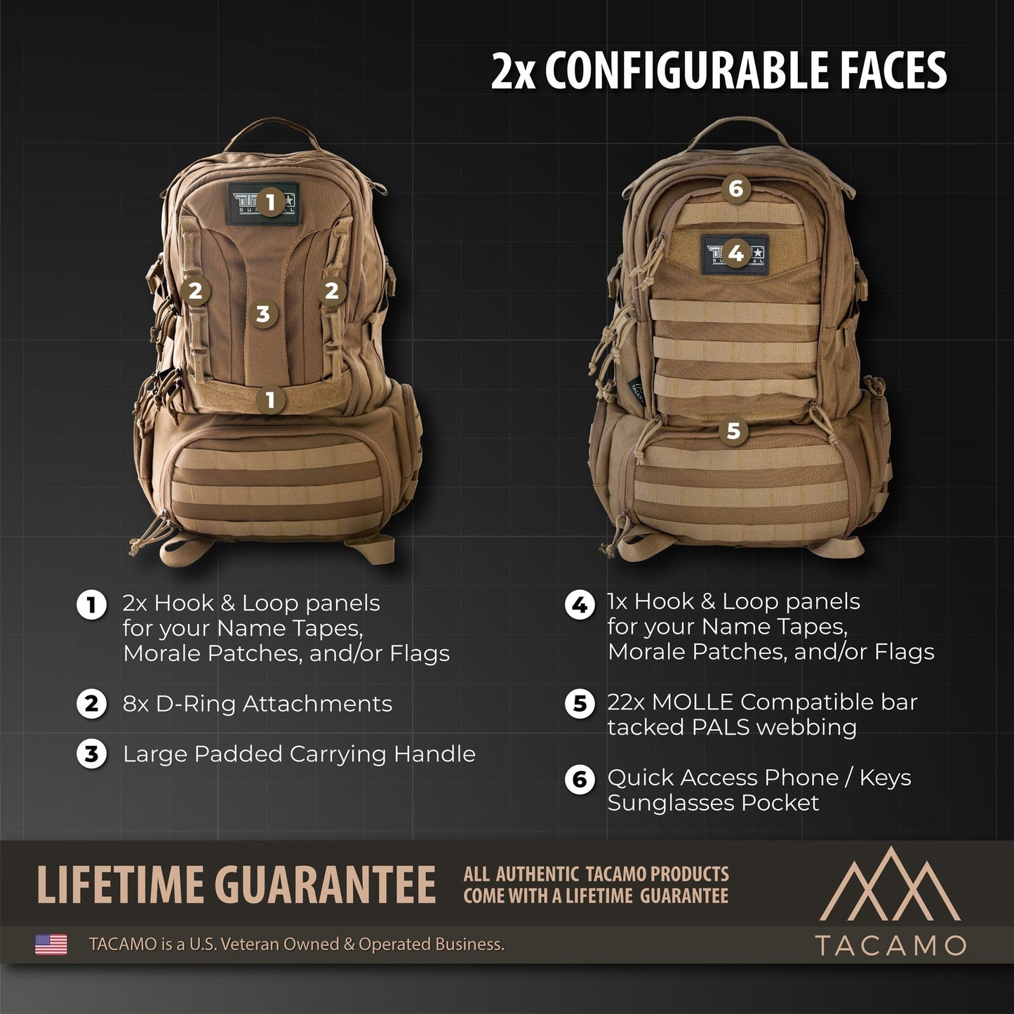 LIQUIDATION! - 50L 72-Hour Tactical Backpack