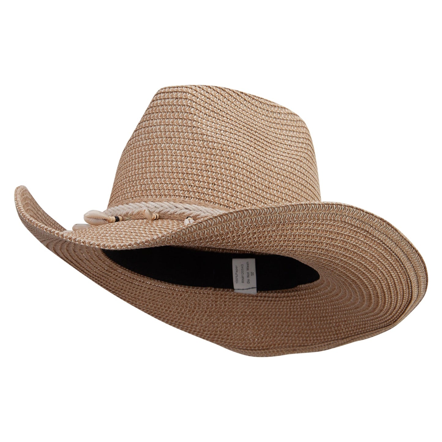 Women's Decorative Band Cowboy Hat