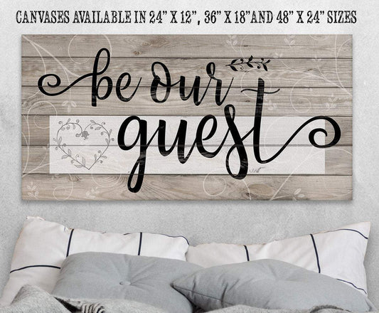 Be Our Guest - Canvas