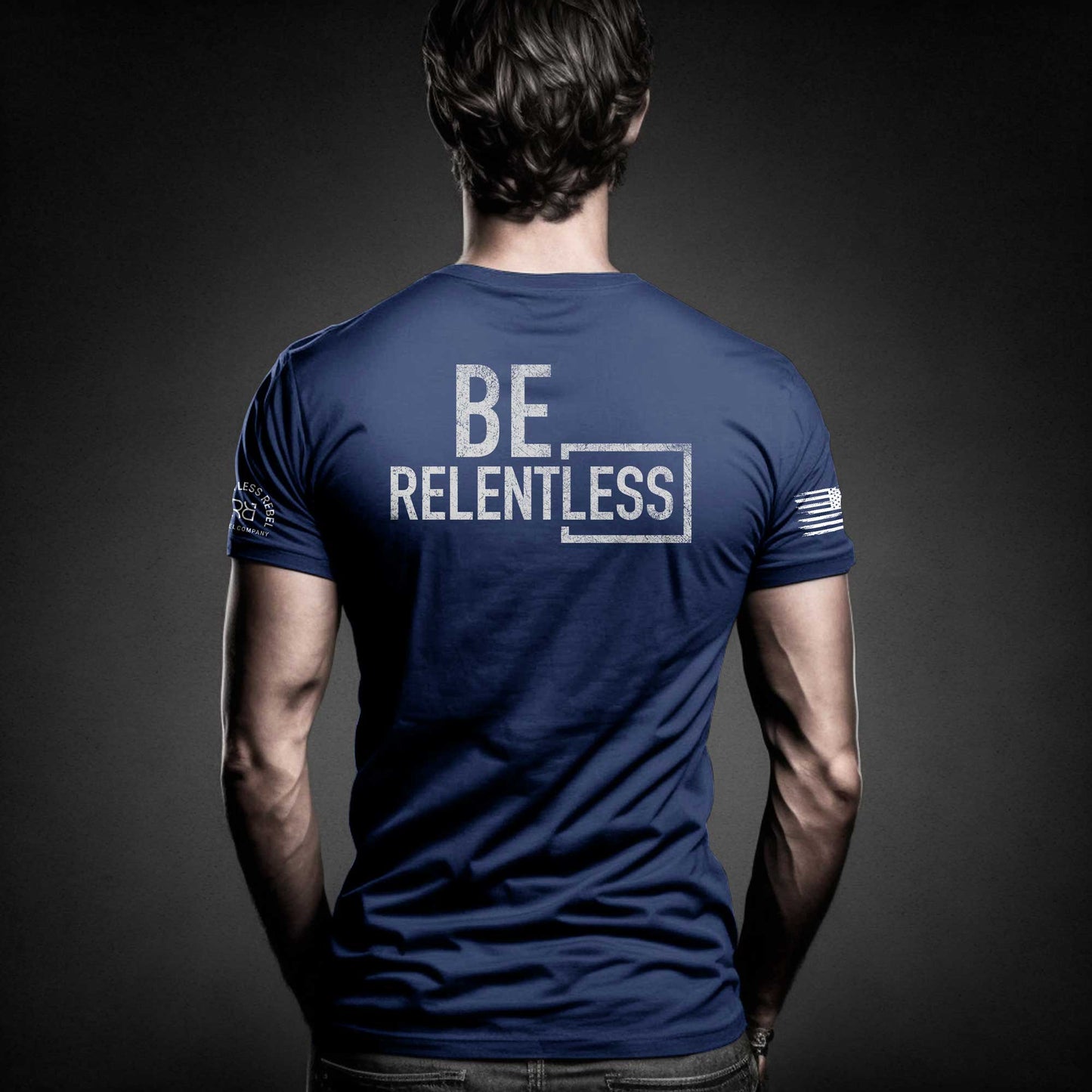 Be Relentless | Blue | W | Premium Men's Tee