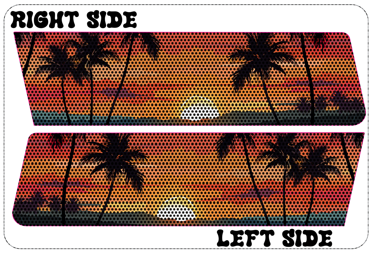 Skye Jl and Gladiator Turn signal decal