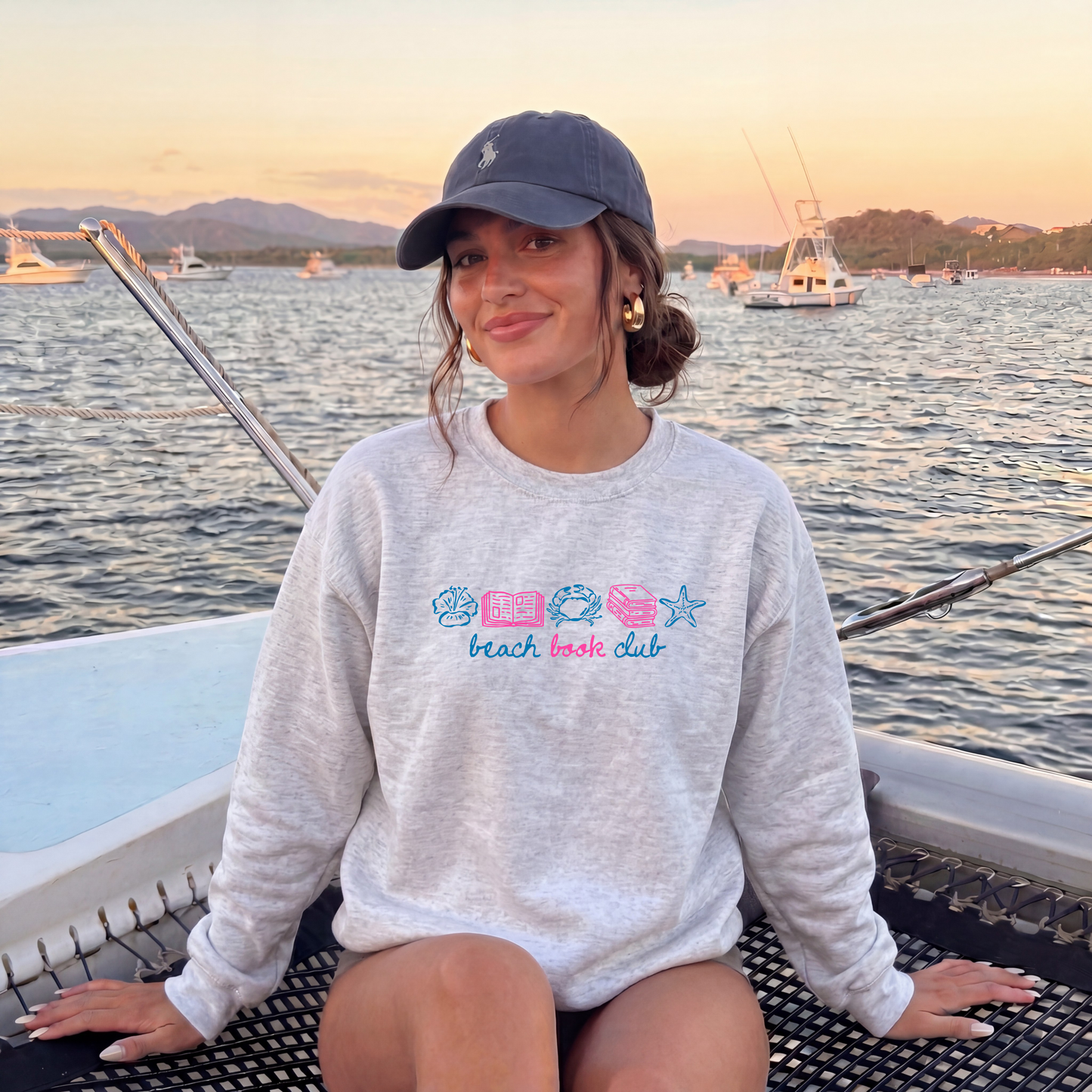 Beach Book Club Crewneck Sweatshirt