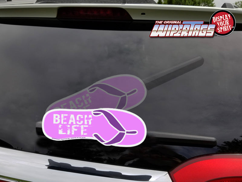 Beach Life Sandals WiperTags