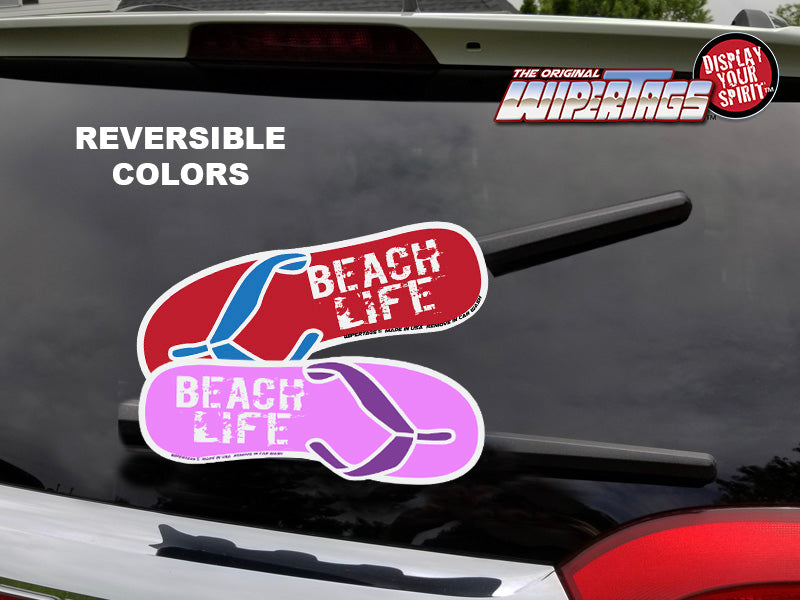 Beach Life Sandals WiperTags