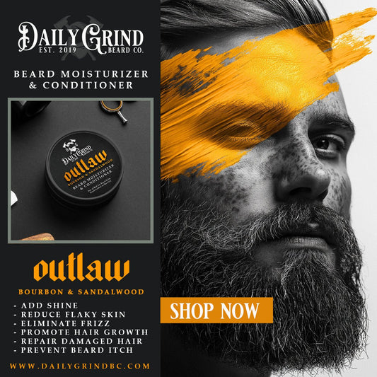 Beard Balm - Outlaw Beard Moisturizer & Conditioner