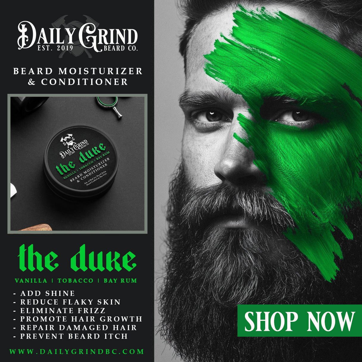 Beard Balm - The Duke Beard Moisturizer & Conditioner