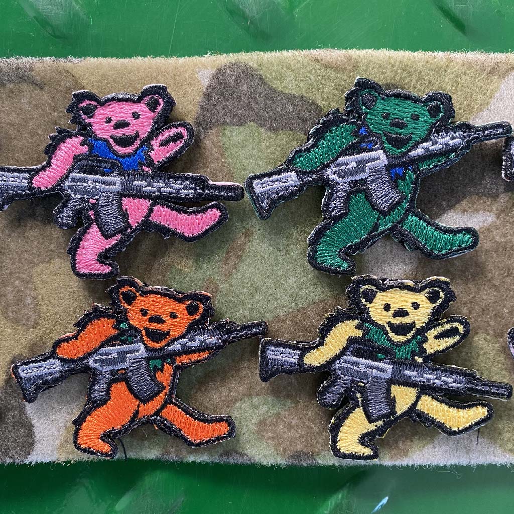 Grateful for The Right Bear Arms - AR-15 Bears Morale Patch