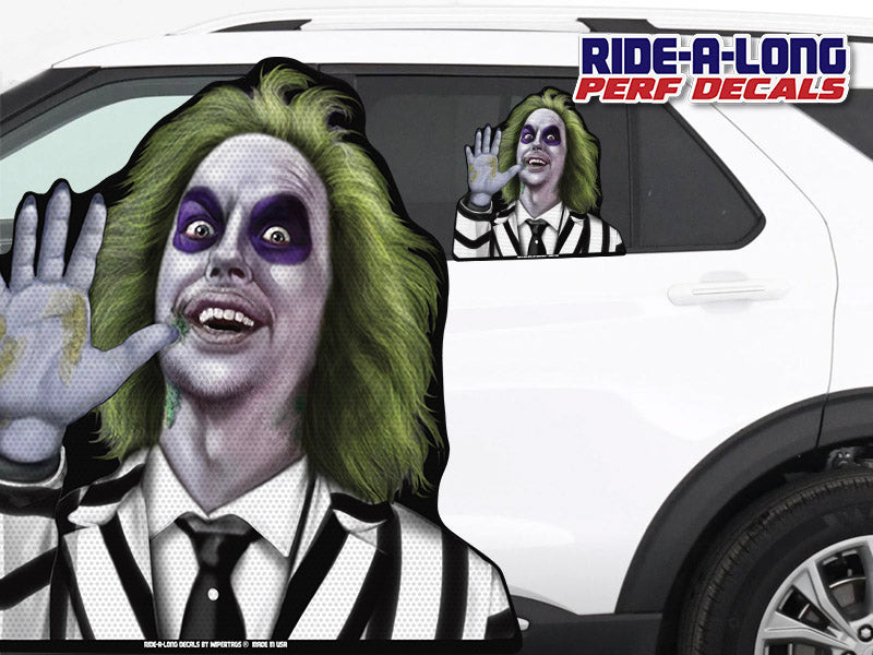 Beetleguese *RIDE A LONG* Perforated Decal