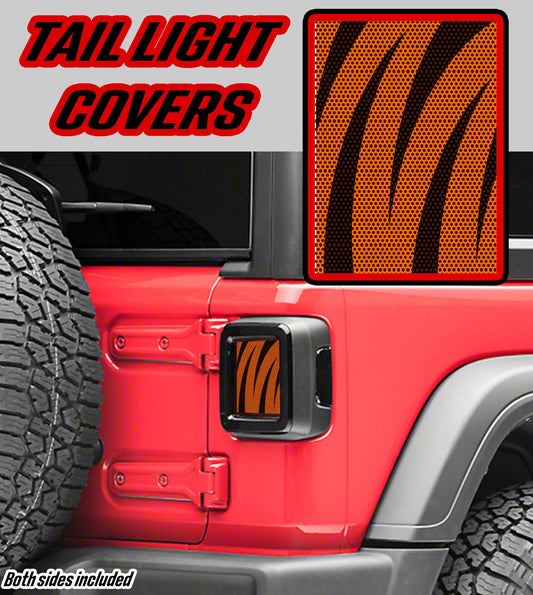 Bengal strips Taillight cover decal