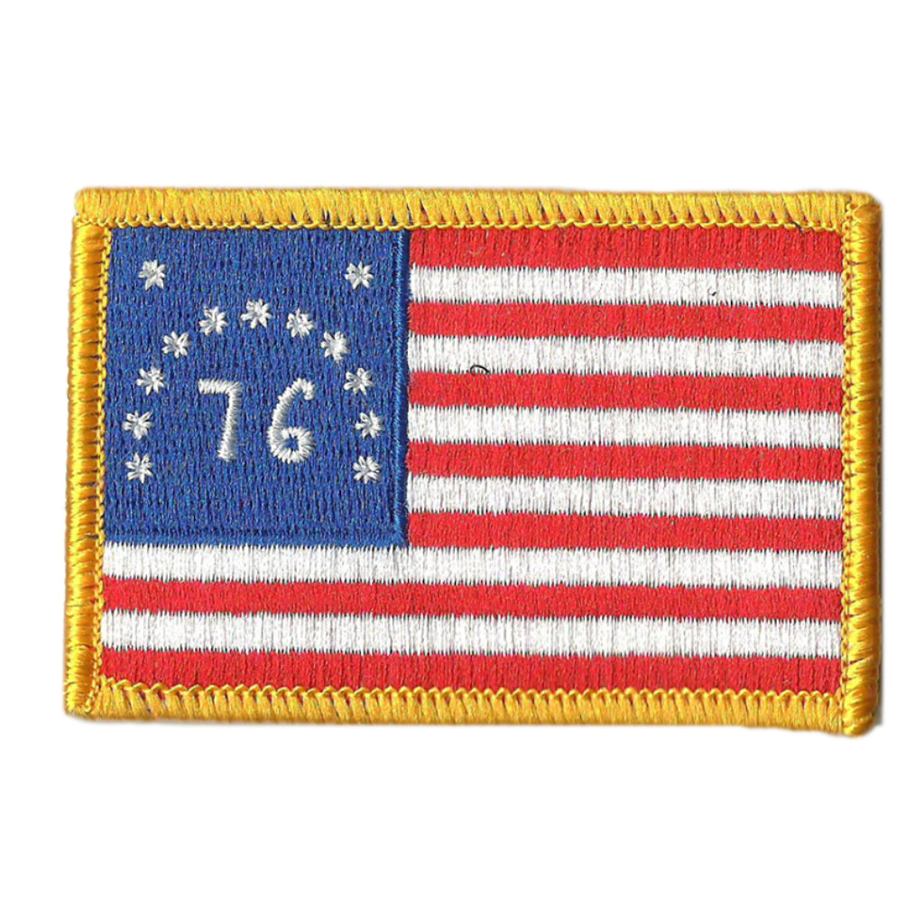 USA Flags - Iron-On/Sew-On Patches