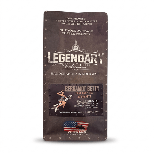 Bergamot Betty | Earl Grey Pyramid Sachet Tea