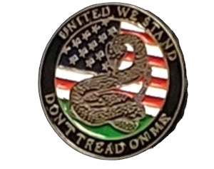 DON'T TREAD ON ME BROWN COTTON USA