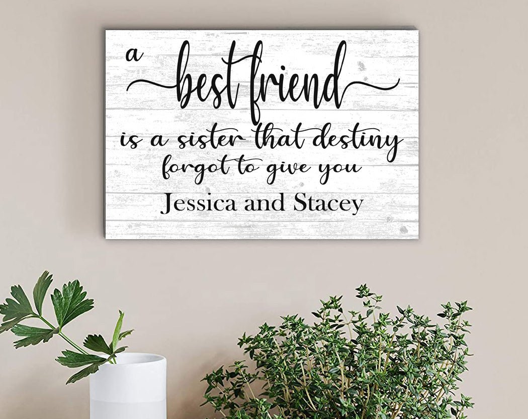 Best Friend Gift Idea Custom and Personalized for Friend, Sister, Bridesmaid, Maid of Honor