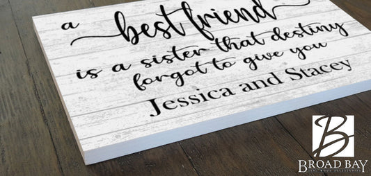 Best Friend Gift Idea Custom and Personalized for Friend, Sister, Bridesmaid, Maid of Honor