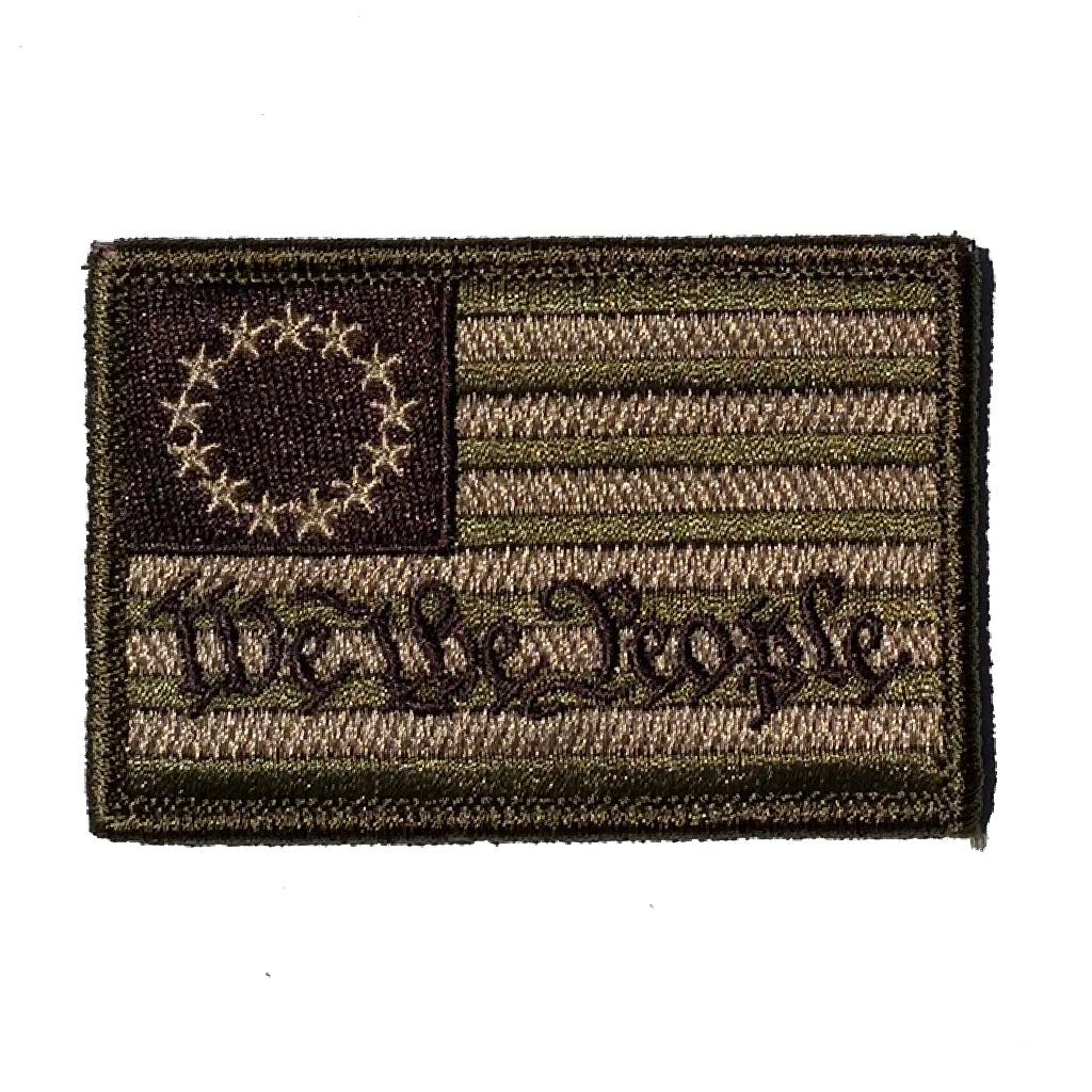 2"x3" We The People/Betsy Ross Patch