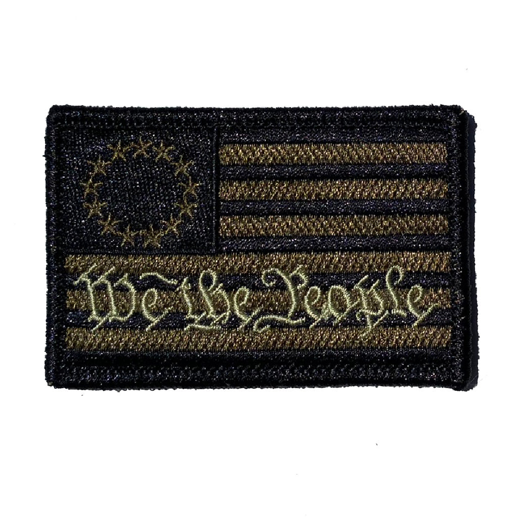2"x3" We The People/Betsy Ross Patch