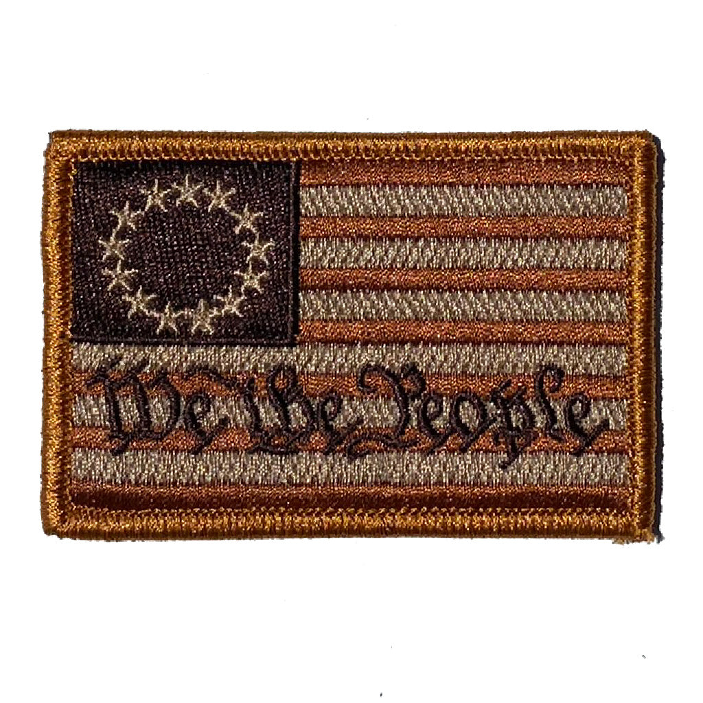2"x3" We The People/Betsy Ross Patch