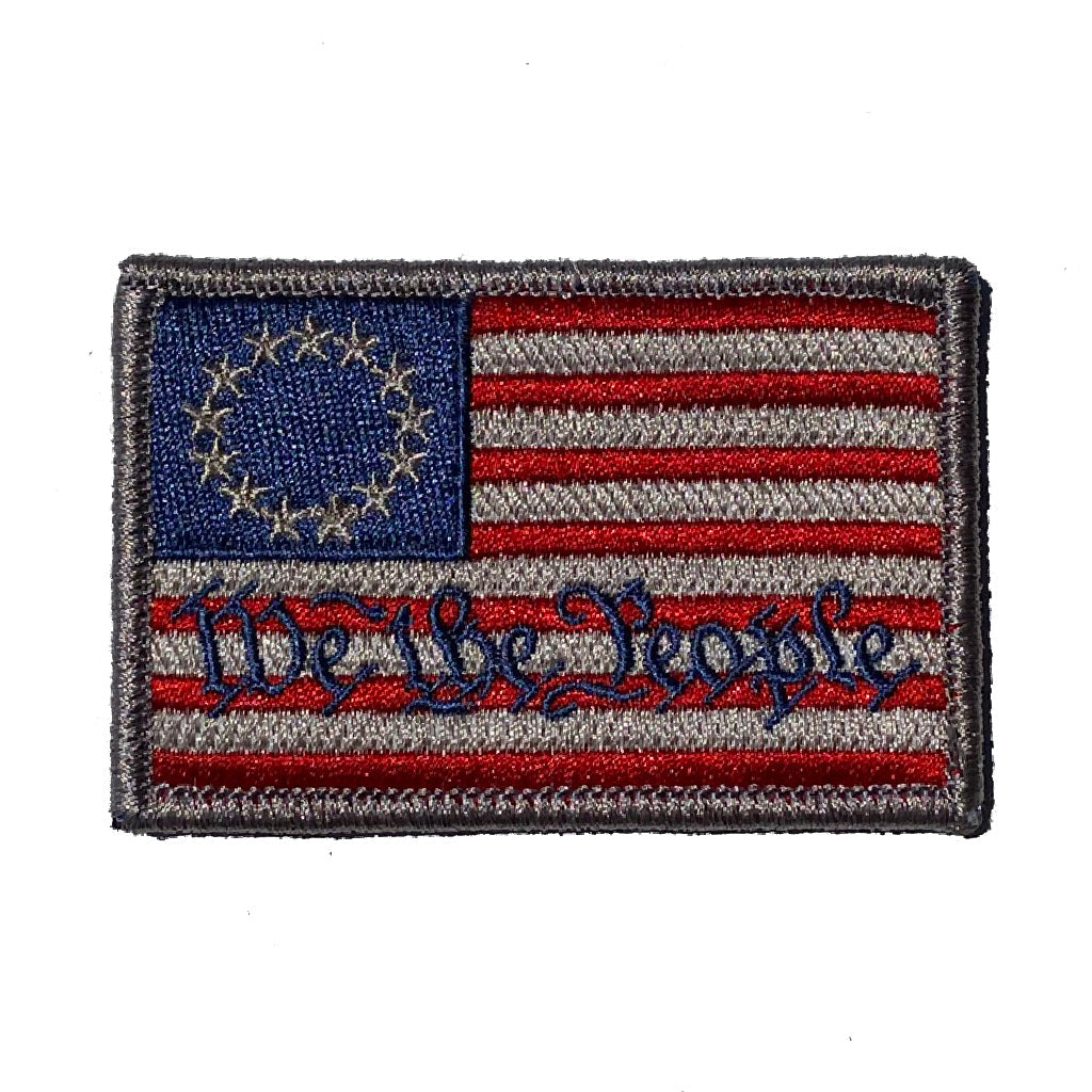 2"x3" We The People/Betsy Ross Patch