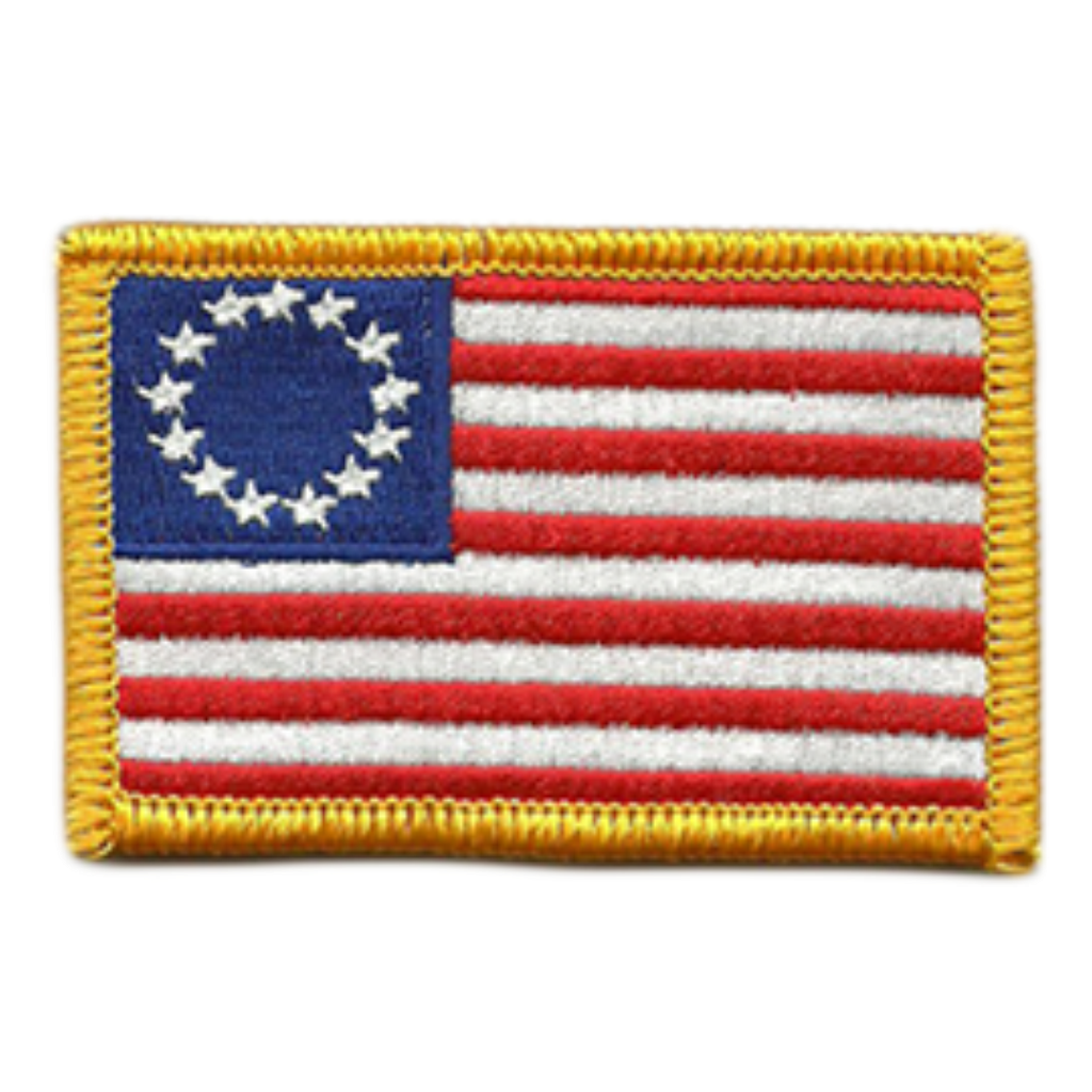 FLAGS OF DEFIANCE - Iron-On/Sew-On Patches