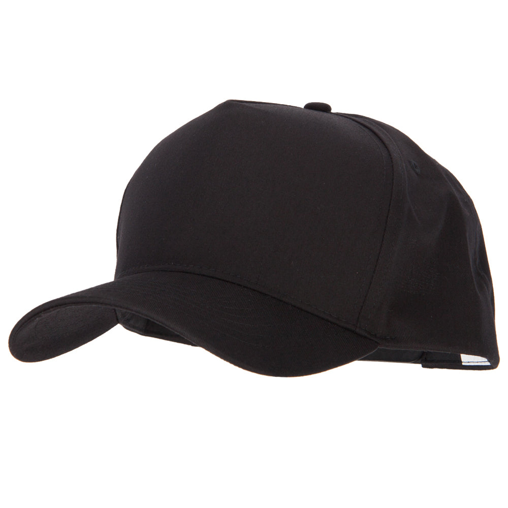 Big Size Solid Cotton Twill 5 Panel High Profile Pro Style Snap Cap