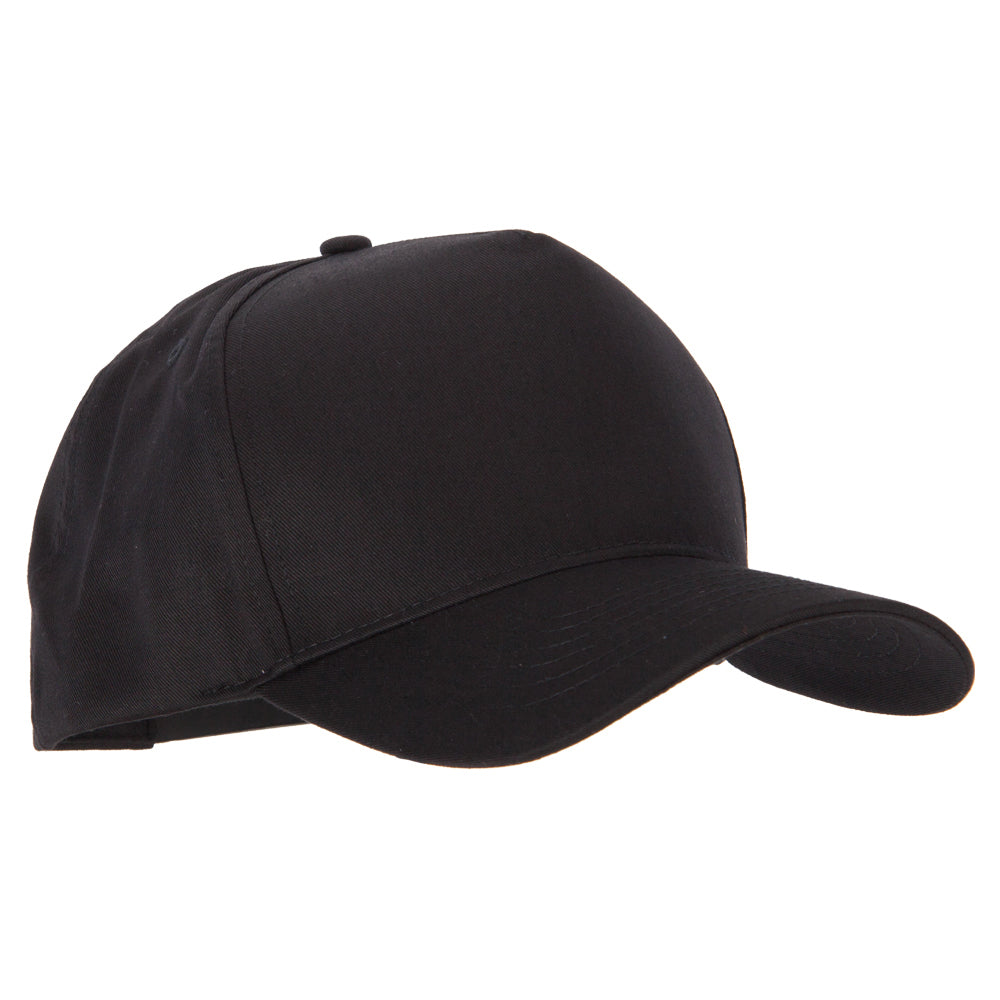 Big Size Solid Cotton Twill 5 Panel High Profile Pro Style Snap Cap