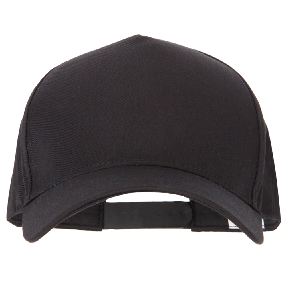 Big Size Solid Cotton Twill 5 Panel High Profile Pro Style Snap Cap