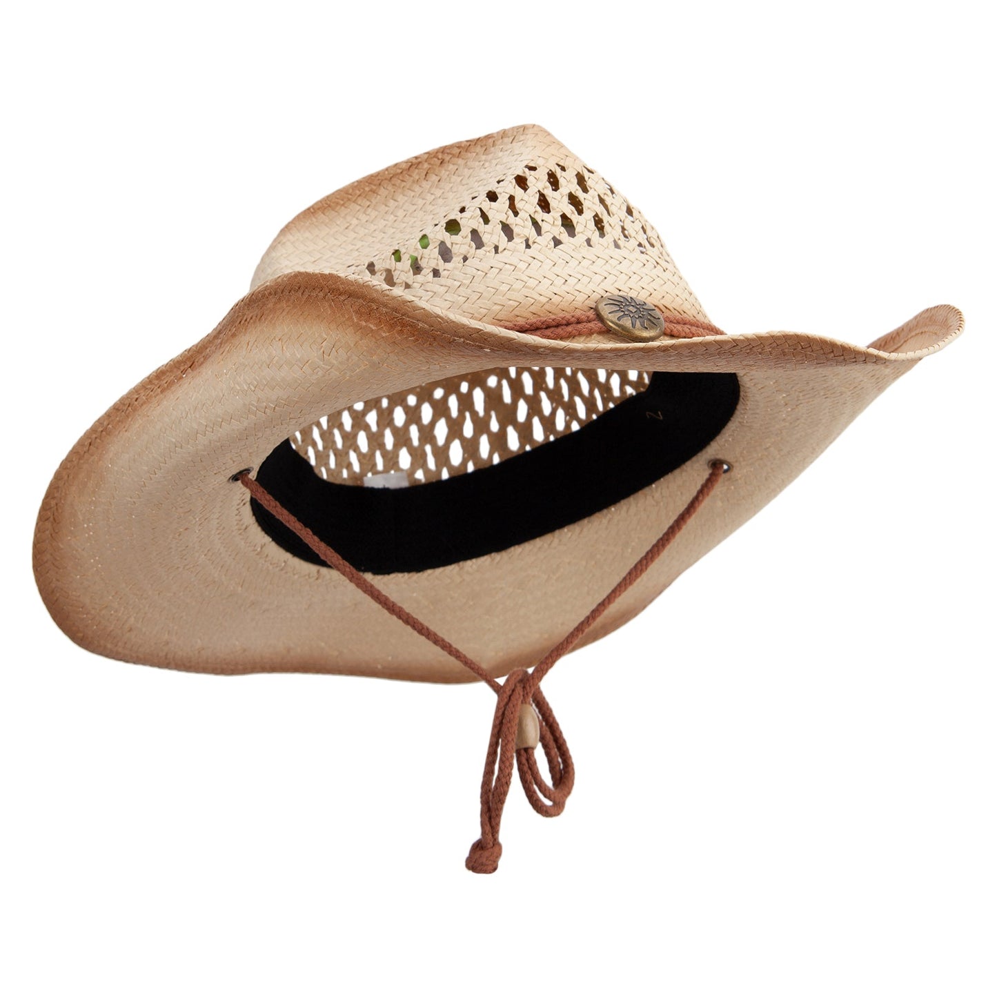 Women's Brass Button Cowboy Hat
