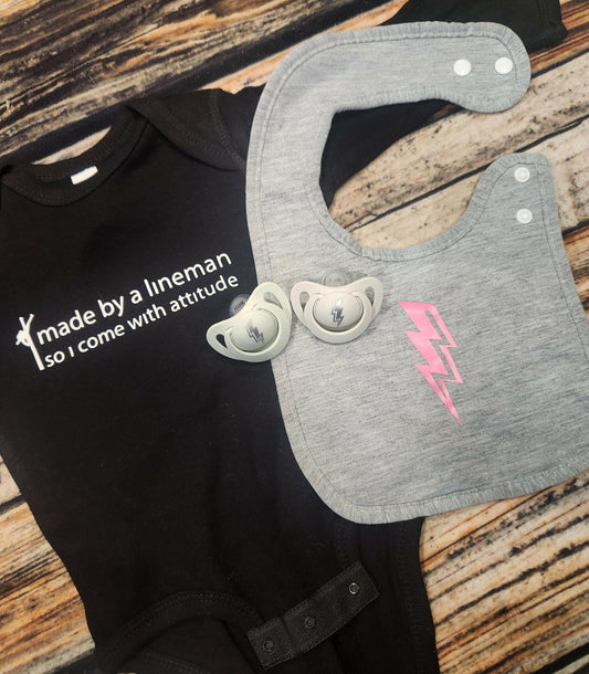 Baby Bolt Lineman Bib