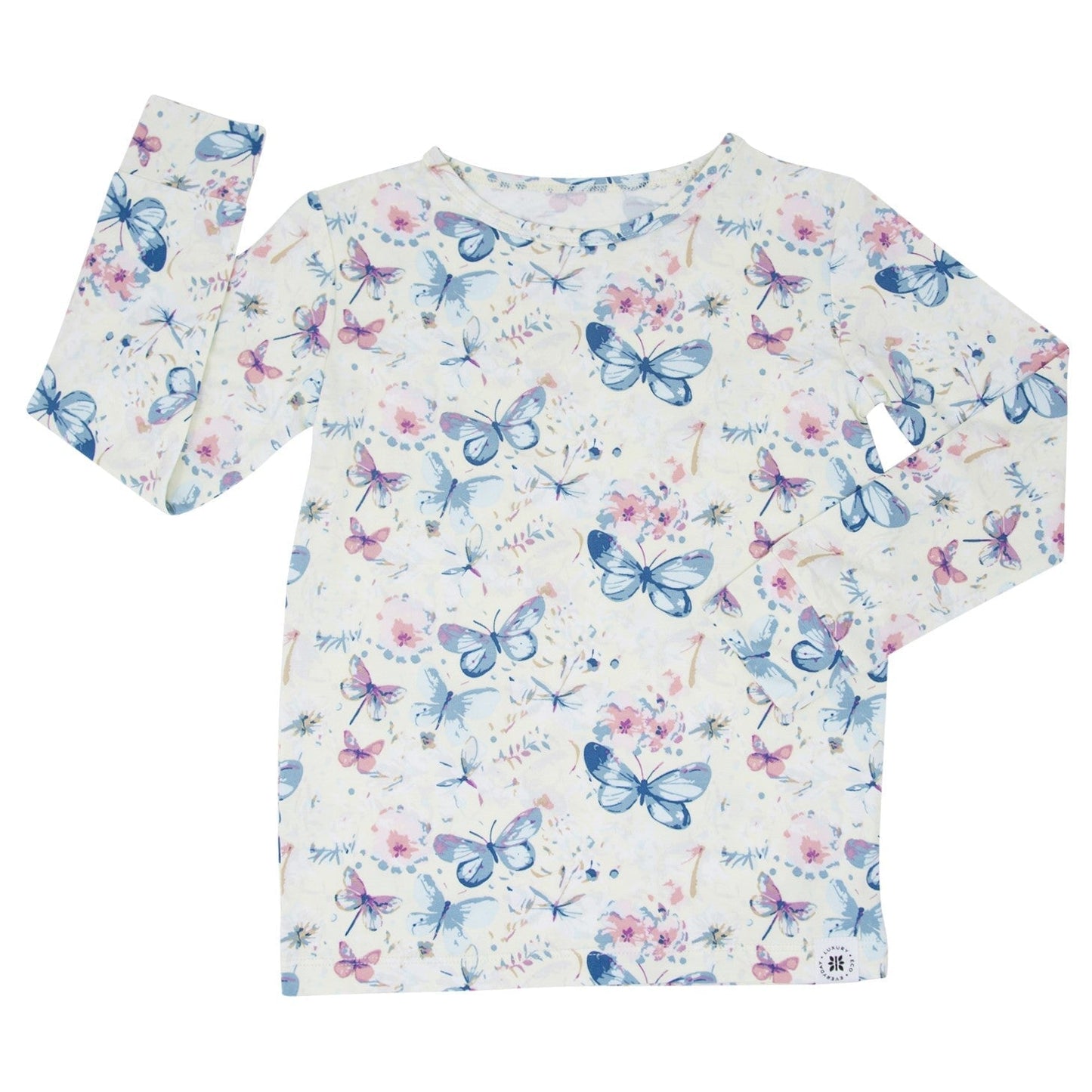 Watercolor Butterfly Pajama Set